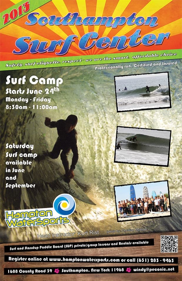 Surf Camp 2013 Poster
