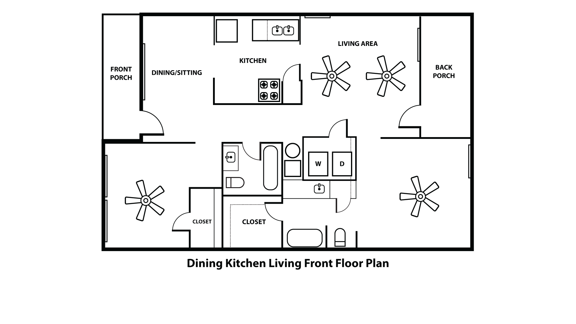 Country Cottage Floorplan